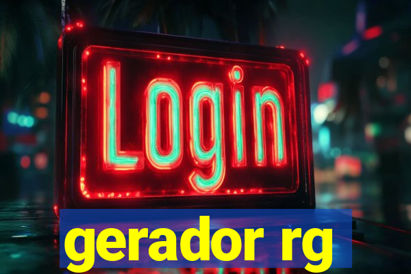 gerador rg